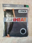 New 32 Degrees Heat Women's Size Xl Base Layer Pants 2-PACK Black. Price: $17.95.