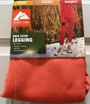 New!ozark Trail Warmest Womens Coral Zest Base Layer Legging. Size L.. Price: $8.99.