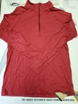 Burton Snowboard Phayse Merino Base Layer Quarter-zip Red Mens Lg New W/tags. Price: $99.99.