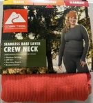 New!ozark Trail Coral Zest Womens Stretch Base Layer Long Sleeve Crew. Size L.. Price: $8.99.