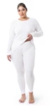 Fruit Of Loom Women's Thermal Waffle Pant Size: XXL/2XG (20) White -nwt New. Price: $13.49.