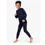 Rocky Thermajohn Boys Thermal Underwear Set Fleece Lined Base Layer Navy Blue New. Price: $9.00.