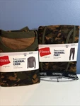 Hanes Men Tagless Camouflage Thermal Crew Long Sleeve & Pant Size Xxl 2-XL New. Price: $21.99.
