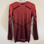 Smartwool Women Intraknit Active Merino Base Layer Top-blackcherry-small New. Price: $44.99.
