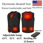 Heated Warm Vest Winter Wear Heating Thermal Jacket Women 11 Hours & Battery New. Price: $32.99.