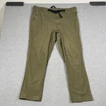 Duluth Trading XLX32 Lightweight Belted Canvas Standard Fit Green Pants Pre-owned. Price: $23.95.
