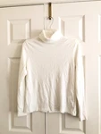 Uniglo Size Cream Turtle Neck Sweater Top Women Stylish High Quality New. Price: $63.20.