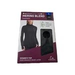 Paradox Ladies 1/4 Zip Merino Wool Blend Base Layer Top, Black, Large New. Price: $24.99.