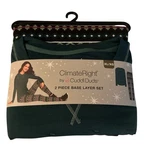 Climateright Cuddl Duds Women 2PIECE Base Layer Top & Legging Set Sz Xl Green New. Price: $30.00.