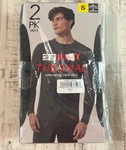 32 Degrees Thermal Long Sleeve Crew Neck Top Heather Charcoal Small Pk New. Price: $8.99.