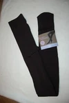 Womens Black Fleece Tights Footed Ribbed Textured Secret Treasures S-m M-l L-xl New. Price: $9.99.