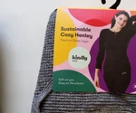 Woman Thermal Shirt Long Underwear Size 2X Kindly Yours Grey New. Price: $20.00.