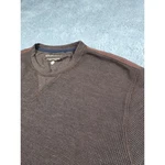 Gh Bass & Co Mens Brown Waffle Knit Thermal Long Sleeve Shirt Crew Neck Large Pre-owned. Price: $10.80.