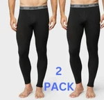 Men's 32 Degrees Heat Thermal Pants And Xl Black Stretch Base Layer In Pack New. Price: $9.99.