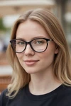 Bebe BB4178 53 135 Black Eyeglasses LL8 New. Price: $40.79.
