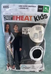 32 Degrees Heat Kids Baselayer Long Sleeve Crew Neck & Legging Set, Black Xl New. Price: $9.85.