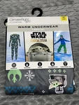 Climate Right By Cuddle Duds Medium Warm Underwear Star Wars The Mandalorian New. Price: $10.00.