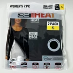 32 Degrees Heat Womens Top Long Sleeve Scoop Neck Pack Thermal Small Black New. Price: $11.95.
