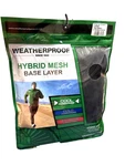 Weatherproof Mens Hybrid Mesh Base Layer Crewneck Long Sleeve Tee New Large. Price: $18.00.