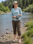 Magellan Outdoors Ladies Light Weight Pants Sz 12 Hiking Fishing Cabin Core Pre-owned. Price: $10.99.