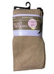 New Secret Treasures Fleeced Footed Tights Light Brown - Size L/xl. Price: $12.95.