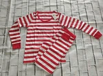 Leveret Women Small Nwt 100% Cotton Pajama Set Red White Stripe New. Price: $32.99.