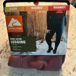 Ozark Trail Women's Warmest Thermal Base Layer Leggings Size Wild Ginger New. Price: $17.38.