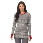 Cuddl Duds Stretch Thermal Long Sleeve Crewneck Top Sz Small (6-8) Fairisle New. Price: $31.49.
