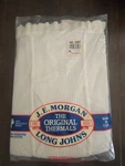 J.e. Morgan Vintage Original Thermals Long Johns Size Xl 42-44 Bottoms Nos New. Price: $17.95.
