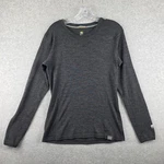 Meriwool Shirt Mens Gray Long Sleeve Thermal Base Layer 250G Moisture Pre-owned. Price: $29.99.