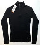 Women's Smartwool Classic Thermal Merino Base Layer 1/4 Zip Top Black New. Price: $72.59.