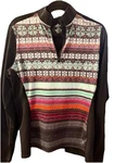 Hot Chillys Women's Xl Base Layer Top Black Multicolor Geometric Zipper New. Price: $20.00.