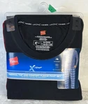 New Hanes X-temp Thermal Top & Fleece Pant Set Red Black Mens Size Xl Wicking. Price: $16.99.