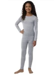 32 Degrees Heat Kids Small 6/7 Gray Thermal Set Long Sleeve Shirt Leggings New. Price: $13.87.