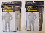 Polo Ralph Lauren Size Small 2 Piece Base Layer Set Black Gray L/s Crew & Pant New. Price: $51.90.