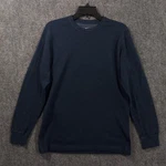 Terramar Shirt Mens Large Blue Long Sleeve Wool Blend Thermal Top Base Layer Pre-owned. Price: $18.99.