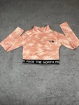 The North Face Women Perf Cropped Long Sleeve Top Pink Tie Dye Small Euc Pre-owned. Price: $23.00.