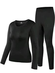 Herobiker Thermal Underwear Ultra-soft Set Base Layer Black Women Small New. Price: $24.99.