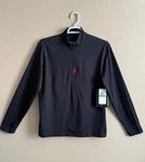 Nwt Spyder Men's Tracker T-neck 1/4 Zip Pullover Base Layer Shirt Size Black New. Price: $34.99.