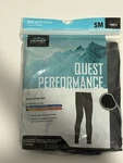 Coldpruf Men's Quest Performance Base Layer Pants Black, Small (28-30) Nwt New. Price: $18.81.