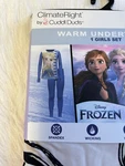 Climateright By Cuddl Duds Underwear Girls Size Frozen Pajamas Set Thumbholes New. Price: $10.87.