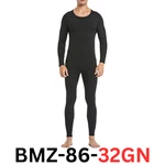 Pisiqi Thermal Underwear Men's Ultra-soft Long Johns Set With Top & Bottom, Xxl New. Price: $19.57.