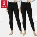 32 Degrees Heat Womens Pack Ultra Light Baselayer Pants Leggings(black,s) Nwt New. Price: $14.99.