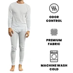 Galaxy By Harvic 2-PIECE Lightweight Thermal Set Top Bottom Size: Men White New. Price: $32.66.