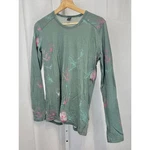 Helly Hansen Merino Wool Crew Neck Top Long Sleeve Base Layer Floral Green Pre-owned. Price: $34.84.