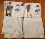 Fruit Of Loom Women's Xs (0-2) Waffle Thermal Set White Shirt & Pants #21423 New. Price: $15.60.