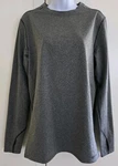 Hot Chillys Micro-elite Chamois- HC9909 Men's Crew Sz Lrg Charcoal Heather New. Price: $40.00.