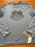 Nwt Free Country Make The Time Canoe & Kayak L/s T-shirt Large Blue Crew Neck New. Price: $16.88.
