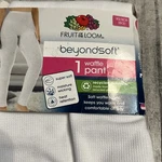 Fruit The Loom Waffle Pant Eversoft Women's Size Xs 0/2 New. Price: $18.00.