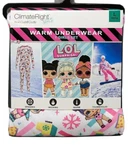 Climate Right By Cuddl Duds Warm Size 10/12 Underwear Set-lol Suprise Girl's New. Price: $6.45.